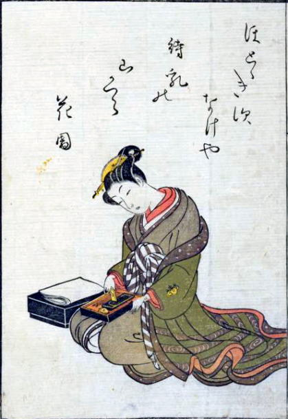 鈴木春信（青楼美人合）